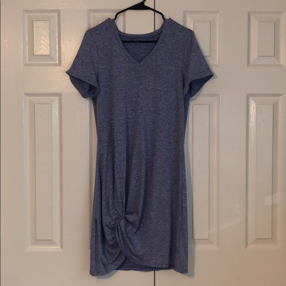 Actloe 2020 Short Sleeve, Tie dress